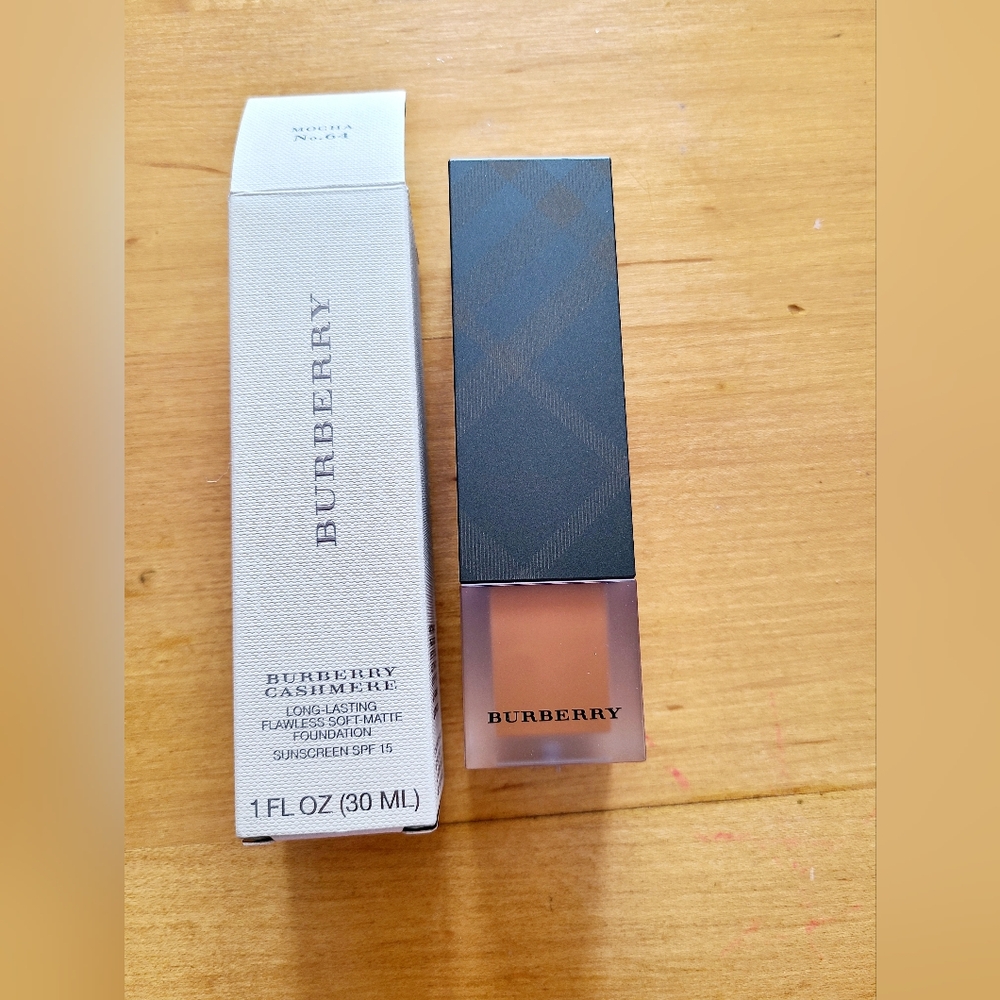 New Burberry Cashmere Liquid Foundation